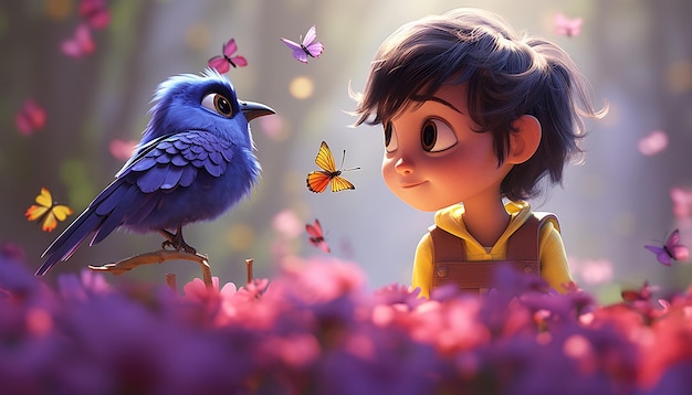 Estilo de la primavera de Pixar