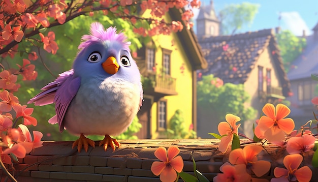 Estilo de la primavera de Pixar