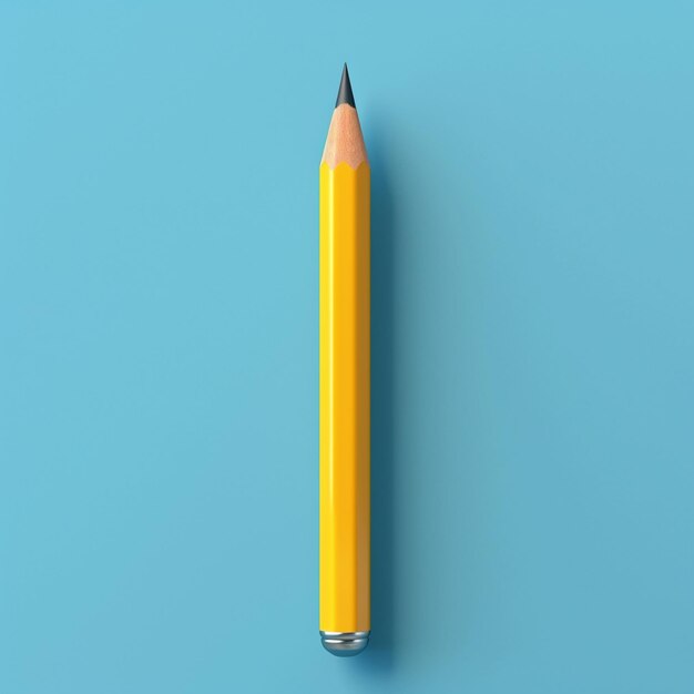 estilo de representación 3D con lápiz