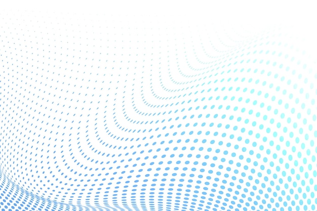 Estilo de semitono de fondo degradado azul