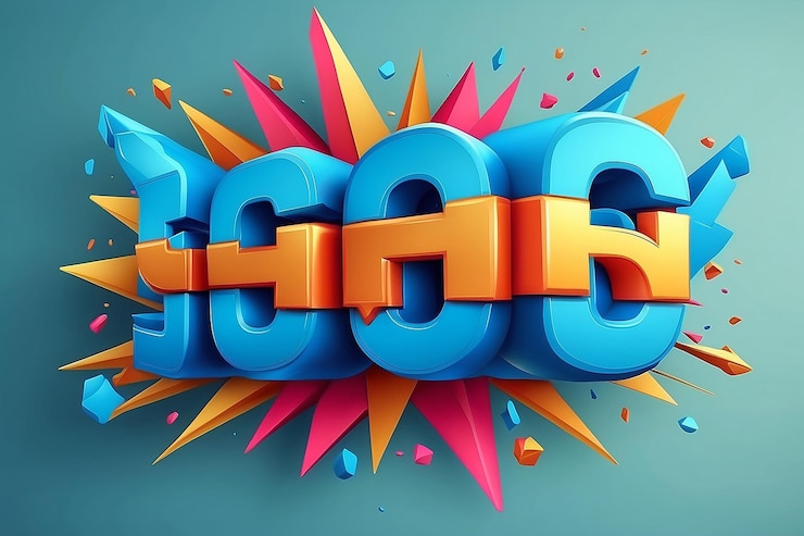 Foto estilo de texto súper 3d descuento especial del 50 por ciento
