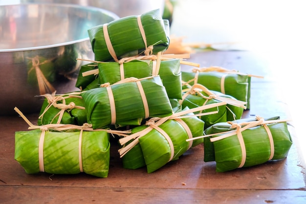 Estilo tradicional de comida tailandesa