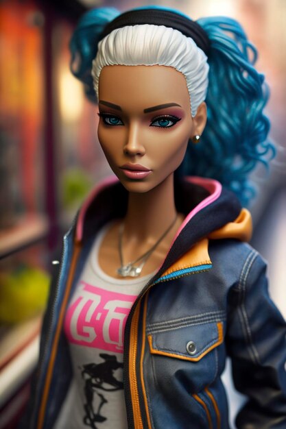 Estilo urbano da Barbie