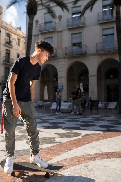 Estilo de vida de los adolescentes en la ciudad.