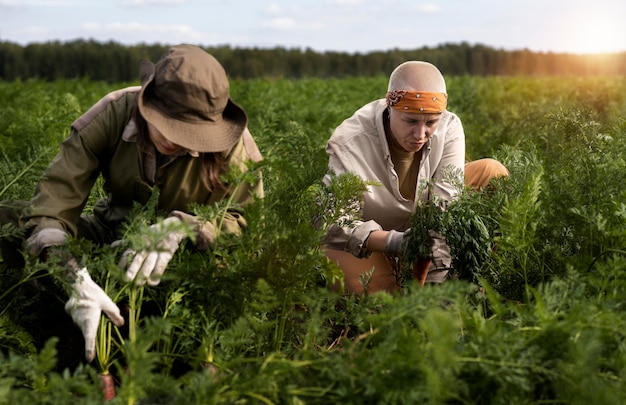 Foto estilo de vida de las personas ecológicas