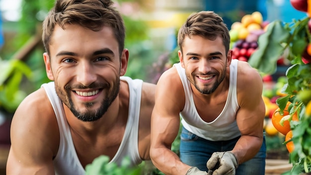 Foto estilo de vida saludable comida vegetariana