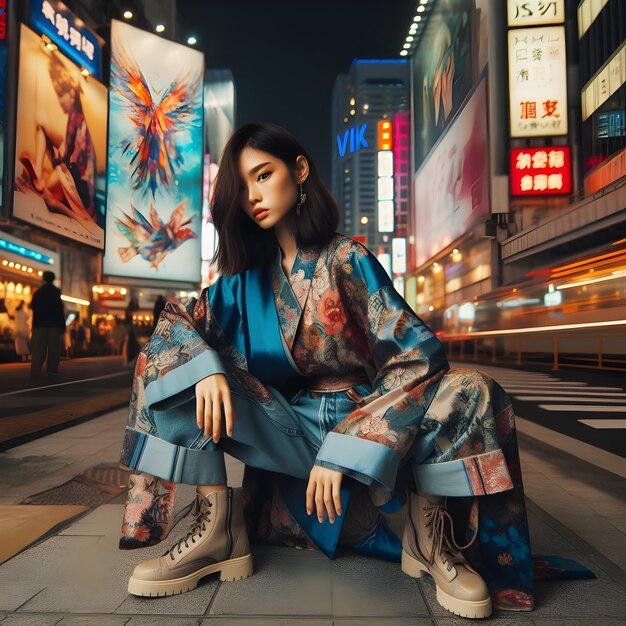 Estilos inspirados em Kimono Streetwear