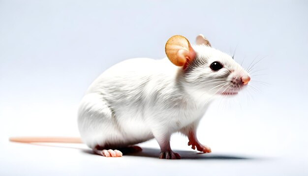 Foto estirpe de rato branco wistar