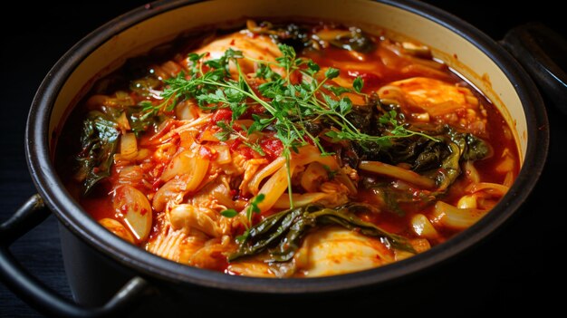 Estofados de kimchi