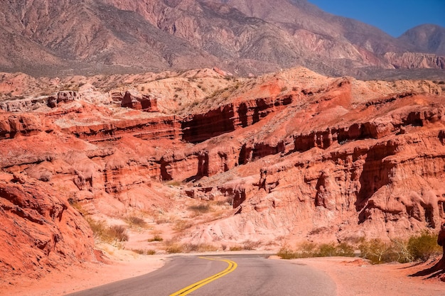 Estrada da Montanha para Cafayate