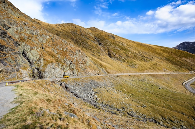 Estrada da montanha Transfagarasan