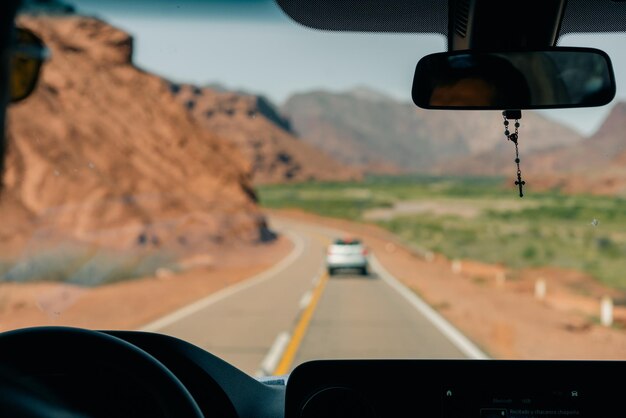 Foto estrada entre salta e cafayate quebrada de las conchas rota nacional 68