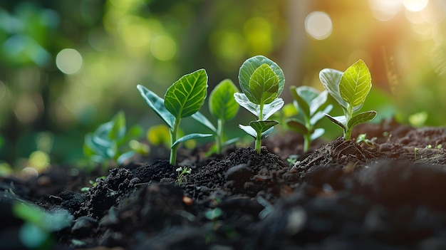 Foto estratégias de investimento sustentável conceito empresas financeiras desenvolvendo priorização esg em photorea