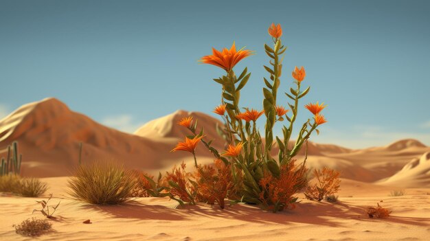 Foto estrategias de supervivencia de las plantas del desierto