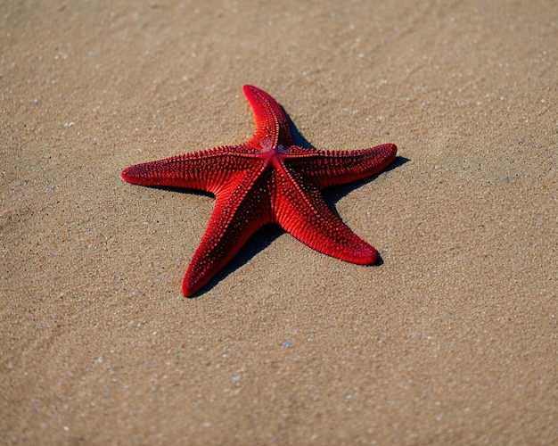 Estrela do mar na praia