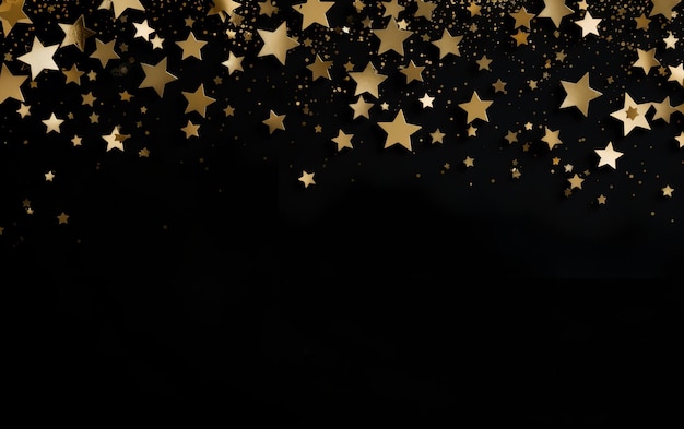 Foto estrela fundo preto papel de parede preto estrelas