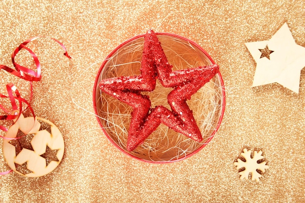 Estrela vermelha de Natal