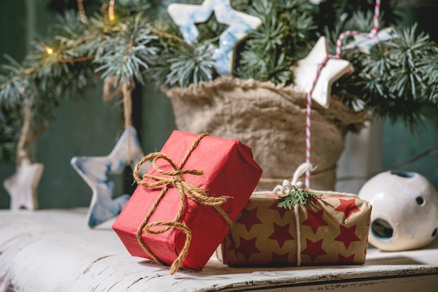 Estrelas de cerâmica de Natal