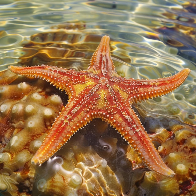 Foto estrelas-do-mar