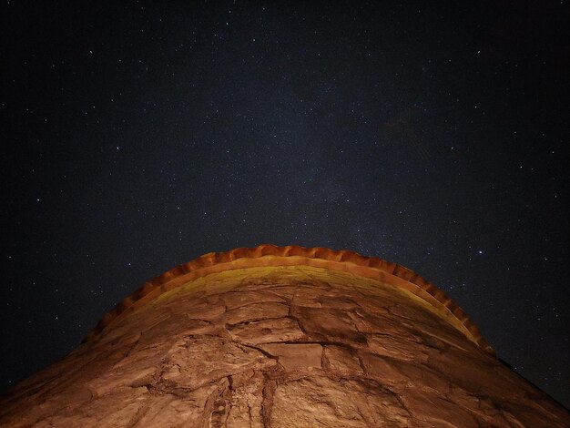 Foto estrelas no céu noturno