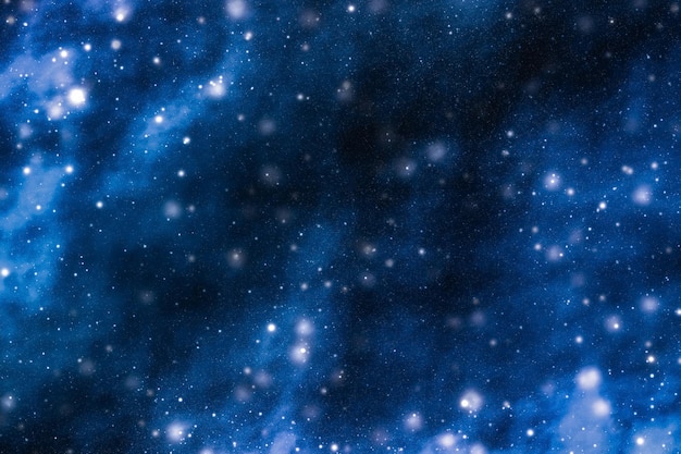 Estrelas planeta e galáxia no universo cosmos espaço e fundo de ciência de viagem no tempo