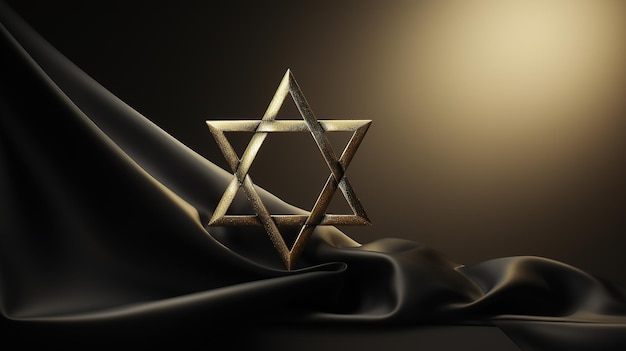 Estrella de David símbolo antiguo emblema en forma de estrella de seis puntas Cultura Magen fe Israel Judíos símbolo simbolismo bandera emblema elemento