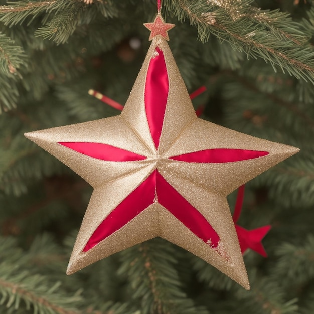 Foto la estrella de navidad