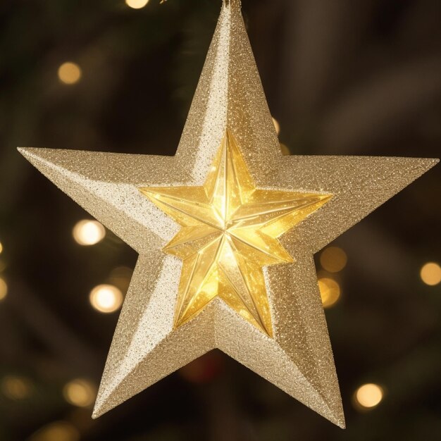 Foto la estrella de navidad