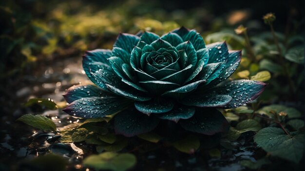 estrella negra flor de rosa salpicaduras artísticas estéticas para el diseño de camisetas de tono oscuro muy detallado