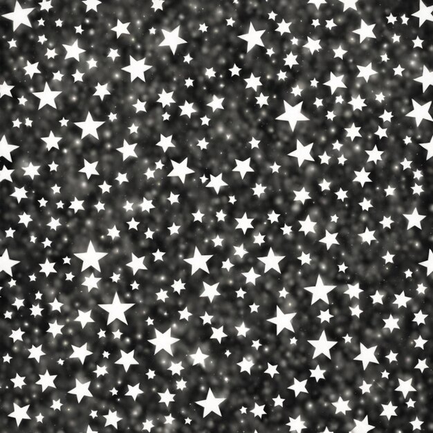 Foto estrellas en el cielo nocturno bokeh fondo abstracto