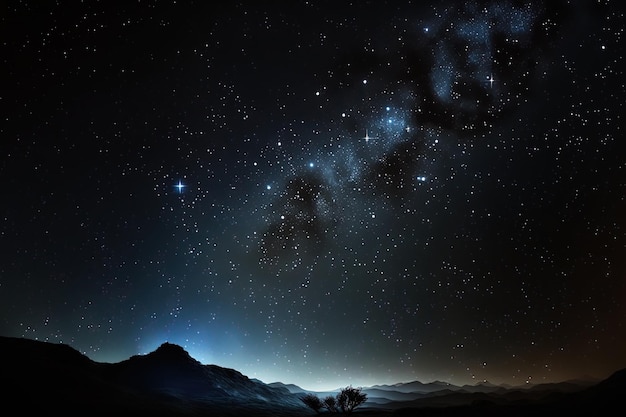 Estrellas en el cielo nocturno