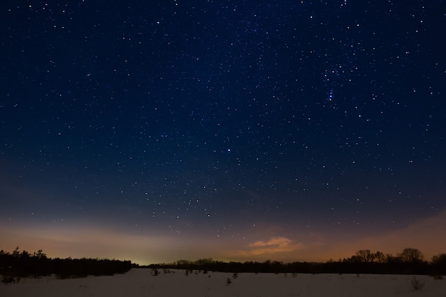 Estrellas en el cielo nocturno