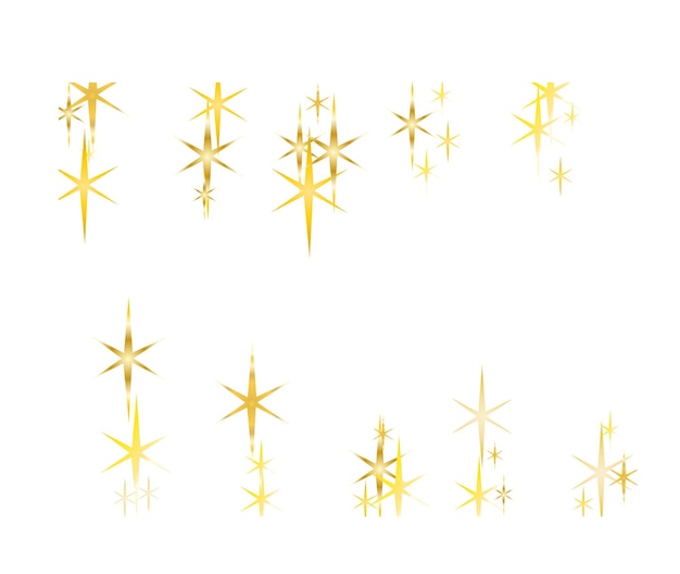 las estrellas doradas