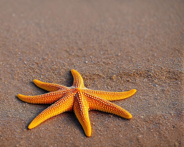 estrellas de mar en la playa