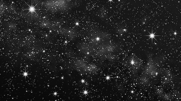 las estrellas en la oscuridad