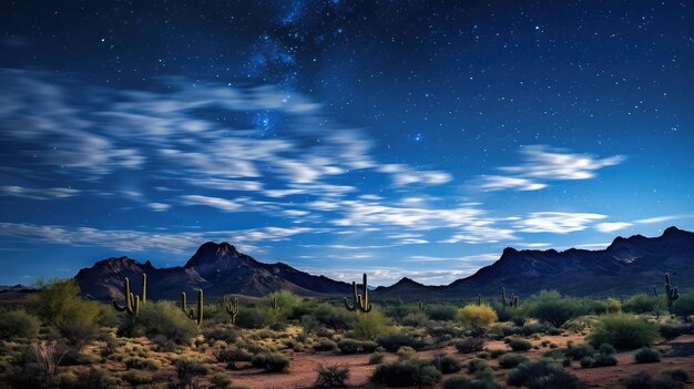 Foto las estrellas phoenix en el cielo nocturno