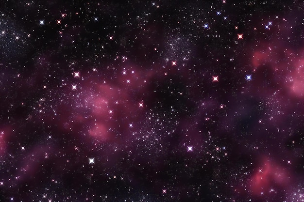 Las estrellas de un planeta y una galaxia en un espacio libre Elementos de esta imagen amueblados