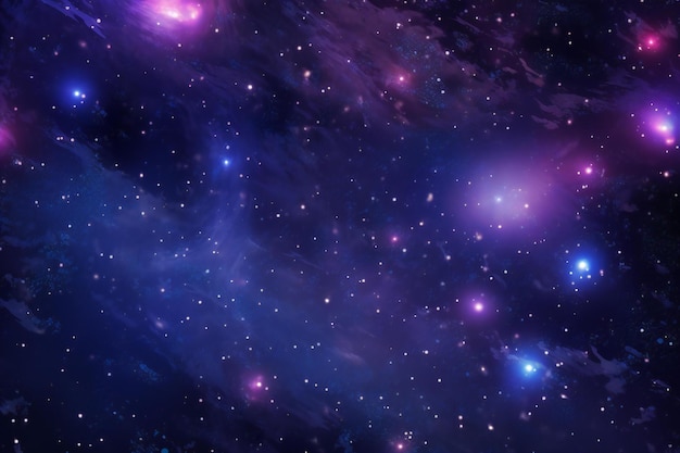 Estrellas de un planeta y una galaxia en un espacio libre Elementos de esta imagen proporcionados por la NASA