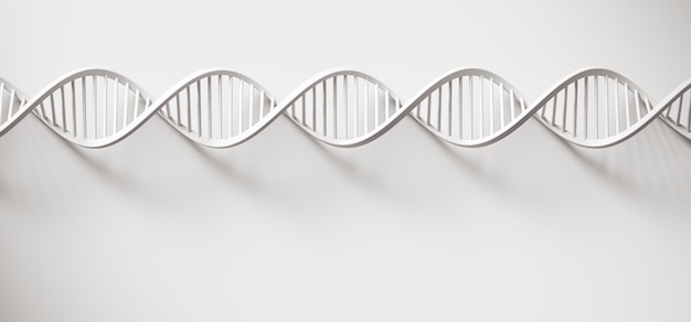 Estructura de hélice de ADN Fondo de ciencia y tecnología