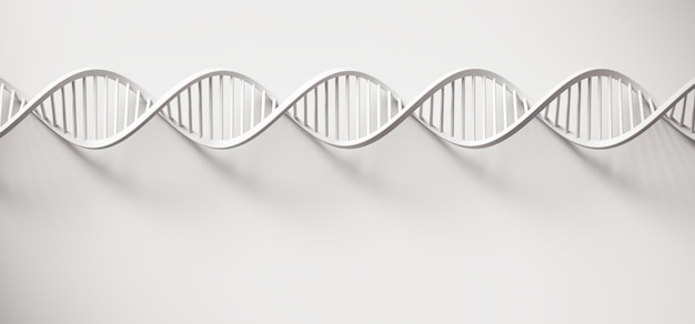 Foto estructura de hélice de adn fondo de ciencia y tecnología