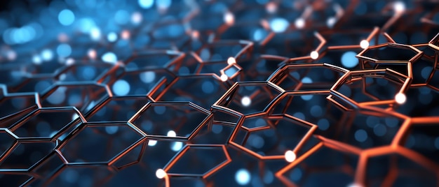 Estructura molecular del azul metálico