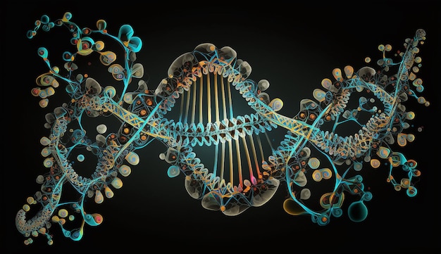 Foto estructura molecular