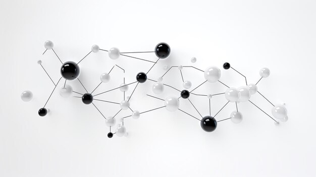 Foto estructura molecular