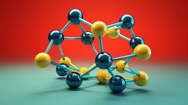 Foto estructura molecular