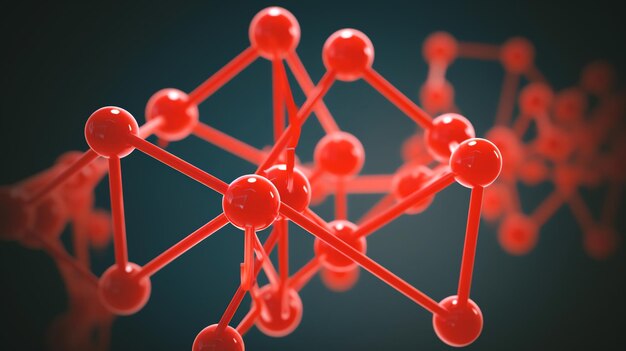 estructura química del THC u otros componentes del cannabis IA generativa