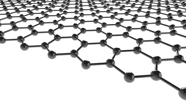 Foto estrutura da nanotecnologia; nanotecnologia do futuro; nanotecnologia de fundo abstrato