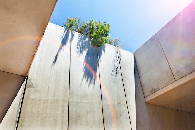 Estrutura de concreto e cimento