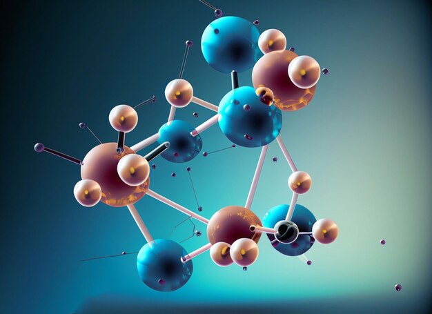 Estrutura de moléculas 3D