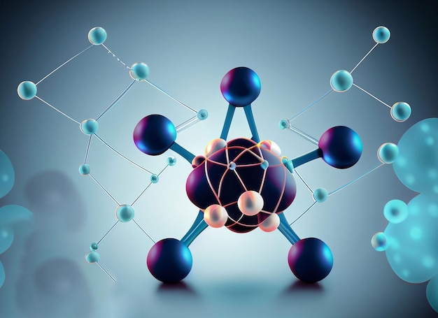 Estrutura de moléculas 3D