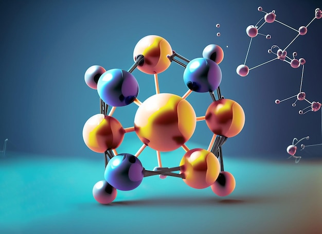 Estrutura de moléculas 3D